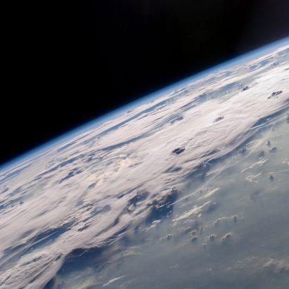 View of the earth from space