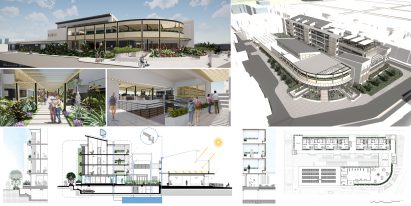 The projects are by architecture students from The University of Technology, Jamaica 