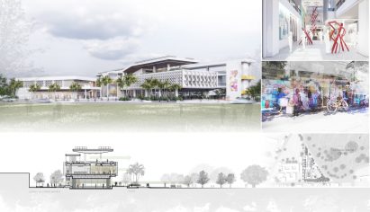 The University of Technology, Jamaica students have designed architecture projects