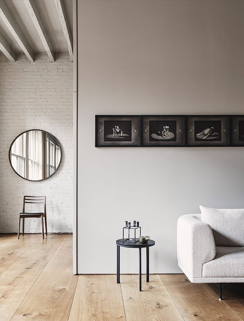 Showroom's minimalist interior
