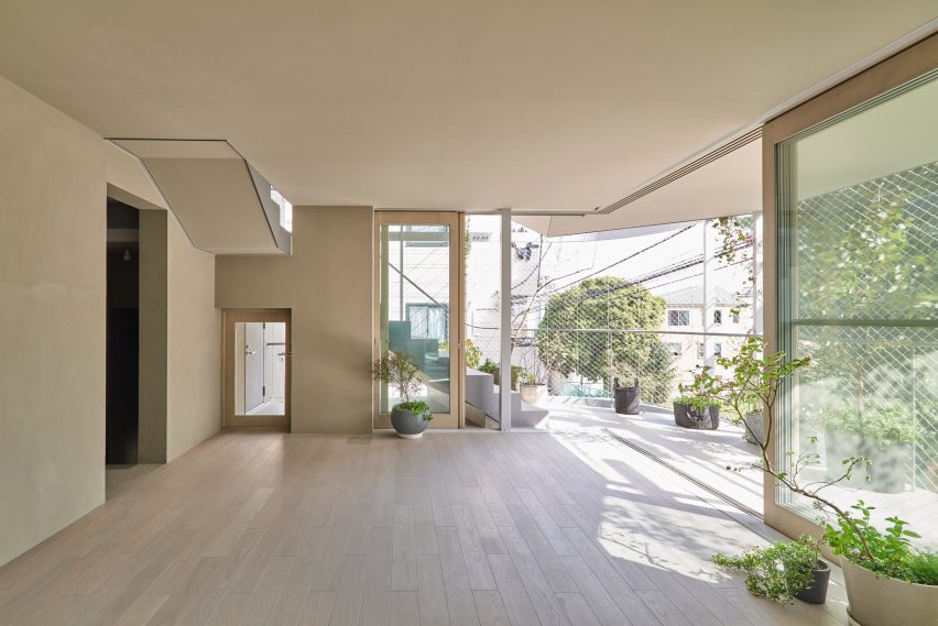The interiors of Weather House by Not Architects Studio