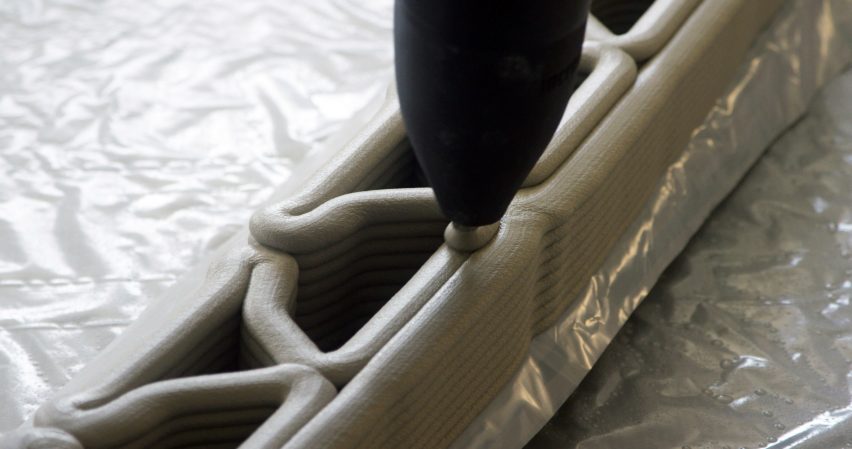 Striatus 3d printed bridge by zaha hadid architects