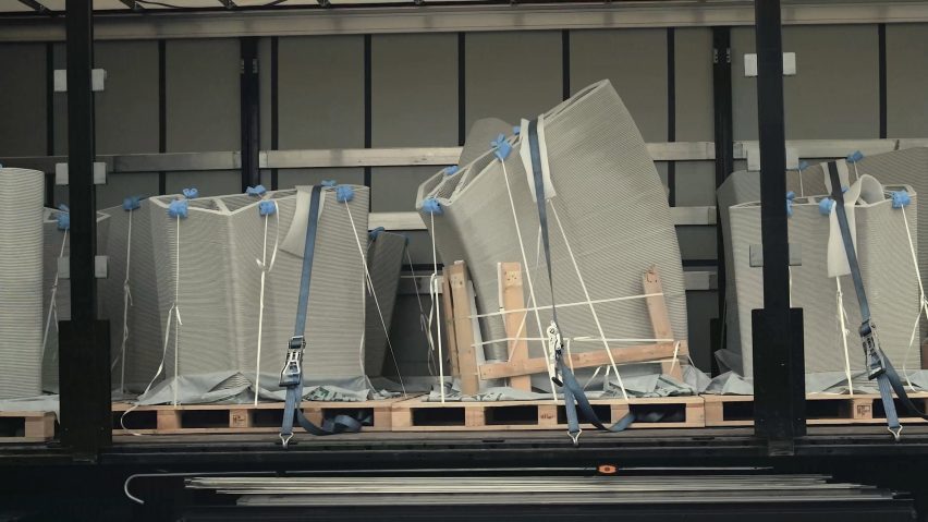 Striatus 3d printed bridge by zaha hadid architects