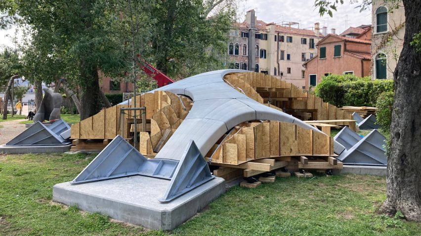Striatus 3d printed bridge by zaha hadid architects