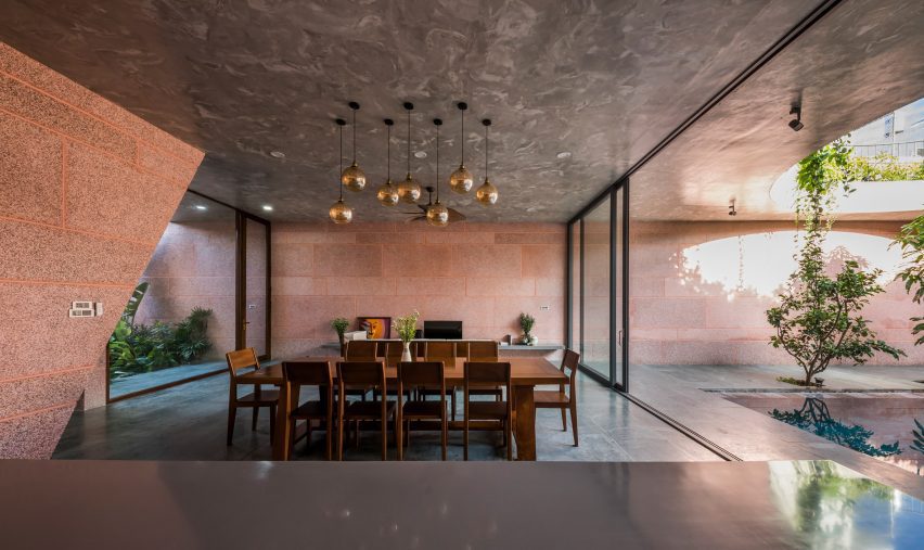 the pink house by 23o5studio