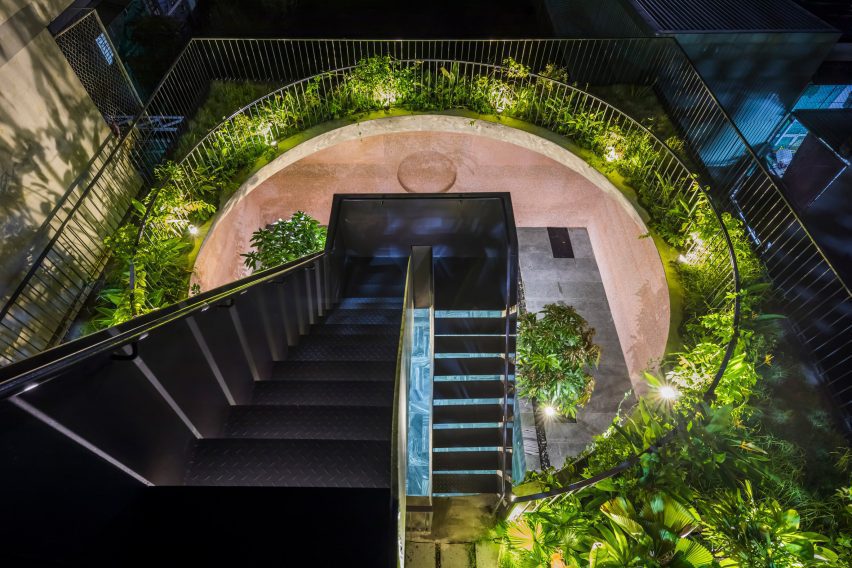 the pink house by 23o5studio