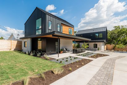 Houses are different sizes and layouts