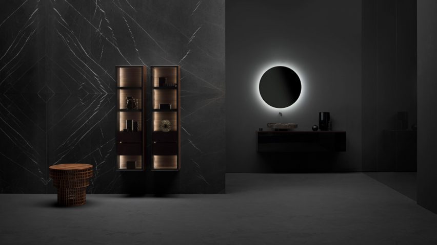Butler bathroom cabinet by Andrea Federici for Falper