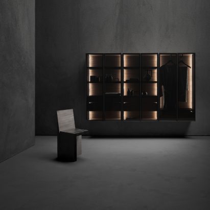 Butler bathroom cabinet by Andrea Federici for Falper