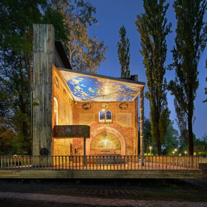 Dezeen Awards 2021 architecture public vote winners include Manuel Herz’s pop-up synagogue