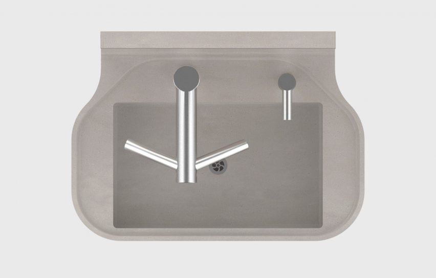 A model of a grey washpod