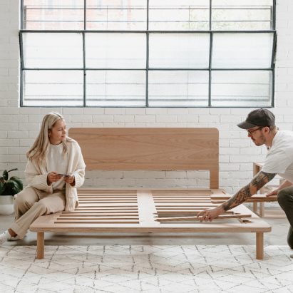 Eva Timber Bed Frame by Eva