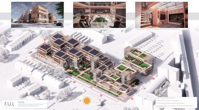 A model of a space for flexible urban living