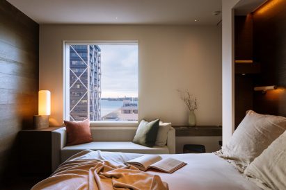 Typical room at The Hotel Britomart
