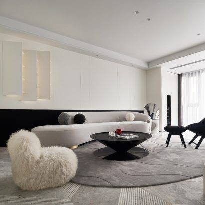 Twilight Residence by Chengdu Yizhu Yimei Decoration Design