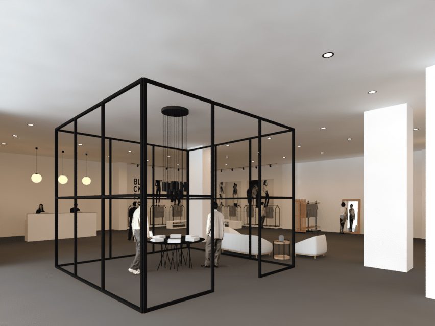 Landscape interior images for National Design Academy