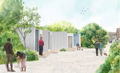 A dog friendly shelter for homeless people
