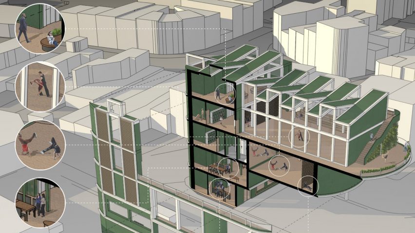 Ravensbourne University London presents nine student architecture projects