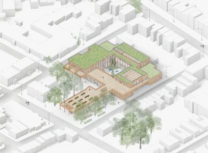 A bird's eye view of a "safe haven" in Peckham