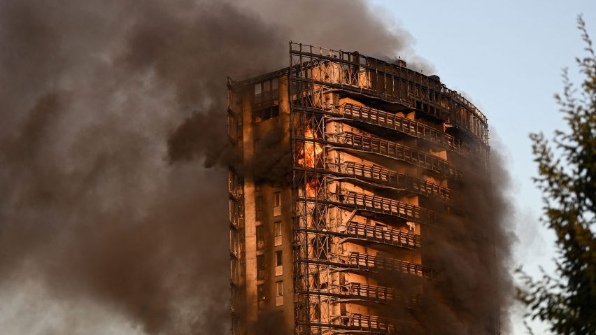 Torre del Moro tower fire