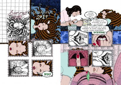 University for the Creative Arts illustration school show