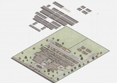 Hospital layout in Ghana