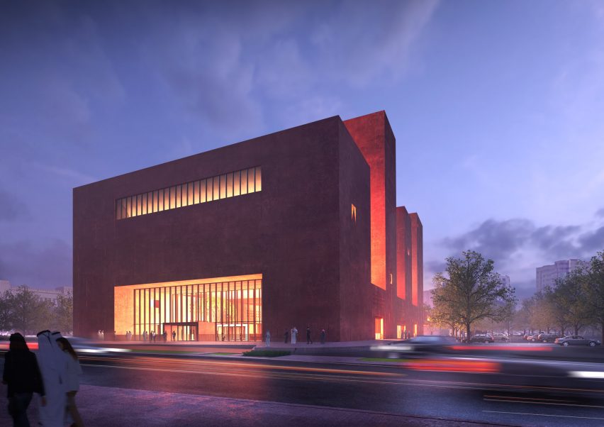 The exterior of The Africa Institute campus