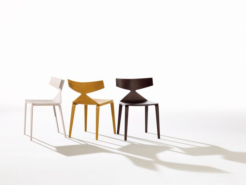 Saya chairs by Arper