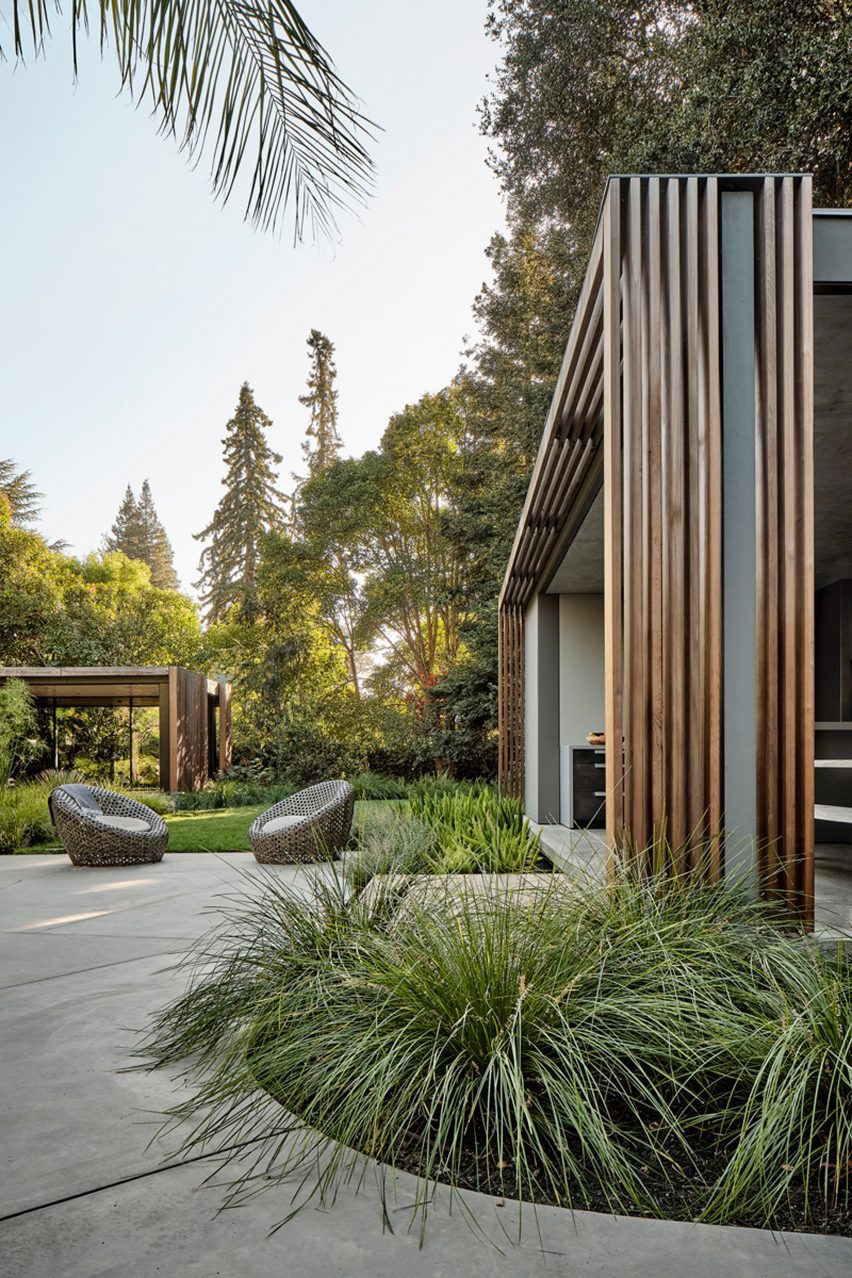 Atherton pavilions by Feldman Architecture in California