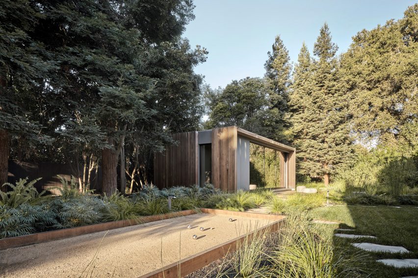 Atherton pavilions by Feldman Architecture in California