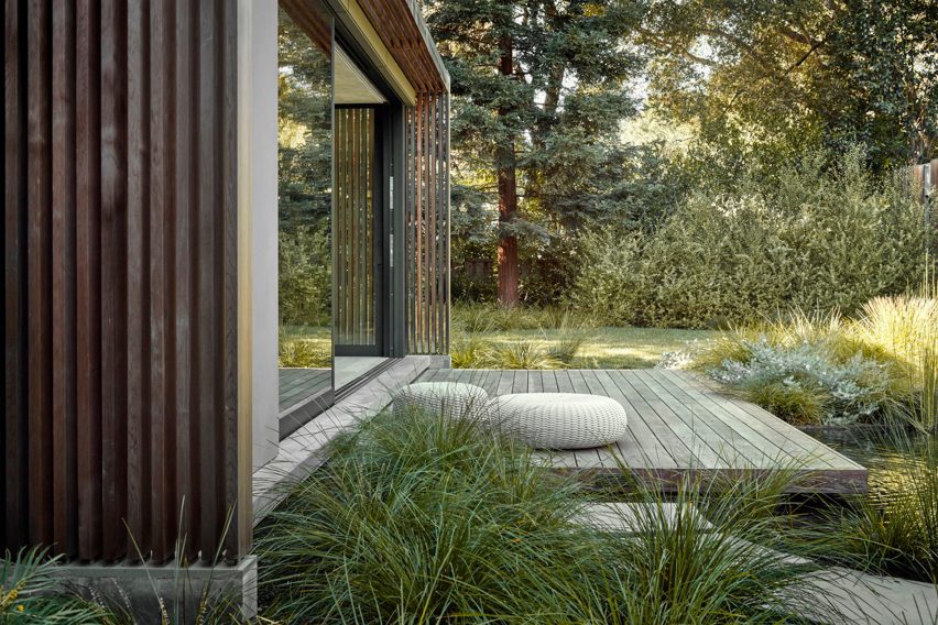 Atherton pavilions by Feldman Architecture in California