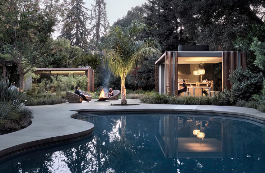 Atherton pavilions by Feldman Architecture in California