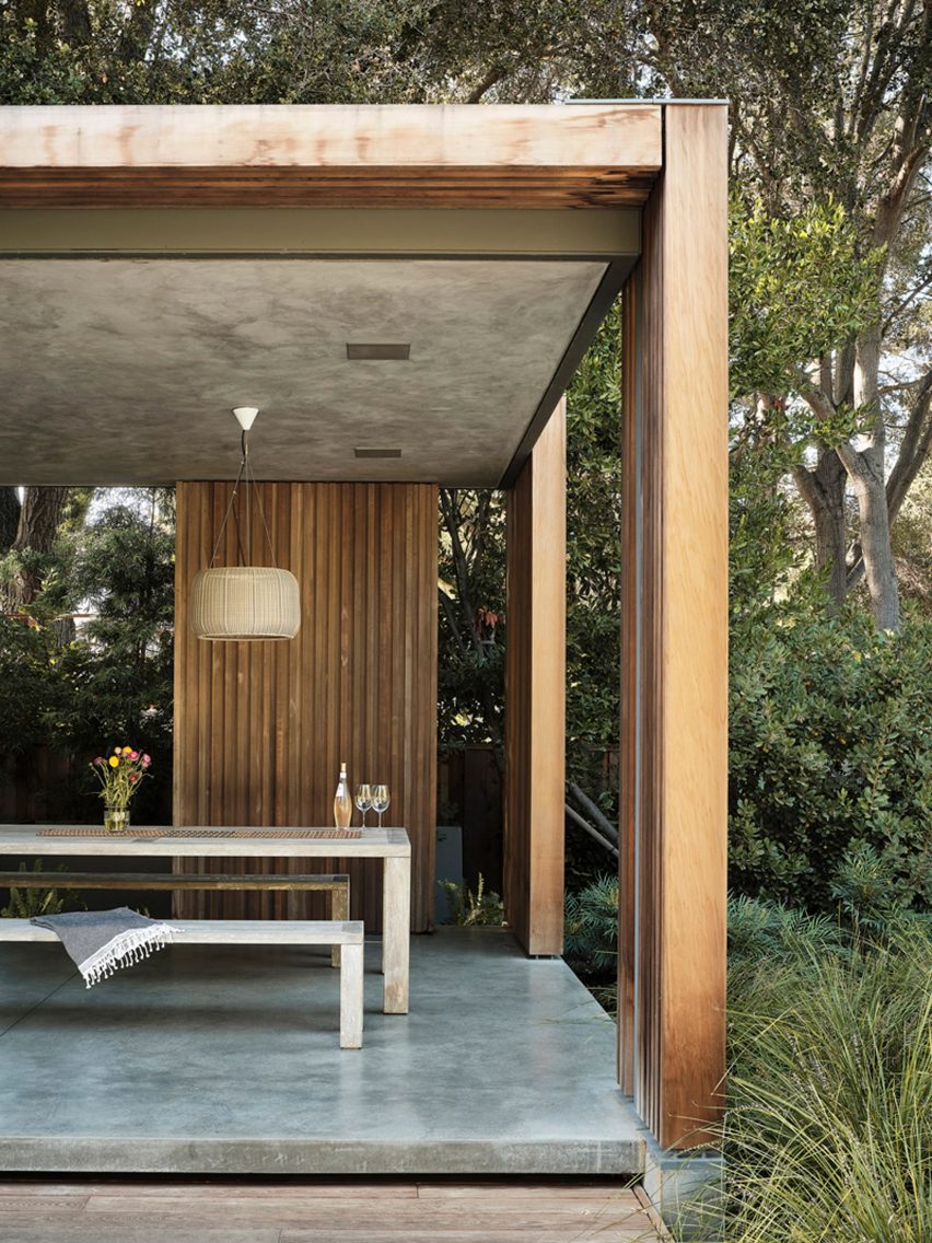 Atherton pavilions by Feldman Architecture in California