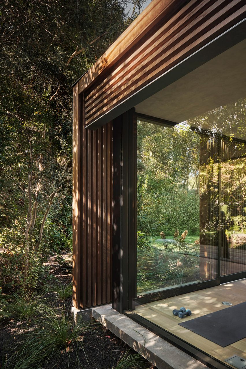 Atherton pavilions by Feldman Architecture in California