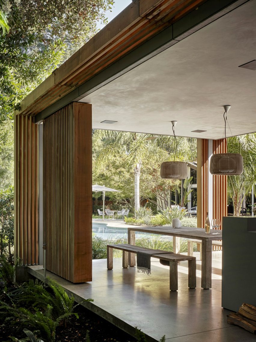 Atherton pavilions by Feldman Architecture in California