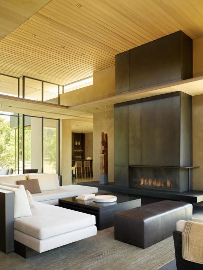 California Meadow House has open plan rooms