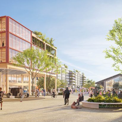 Campo Urbano masterplan for Rome by Arney Fender Katsalidis