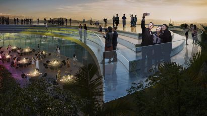 The tower will have a roof top terrace