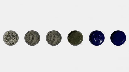 Kukbong Kim's process for making carbon-capturing paint from waste concrete powder