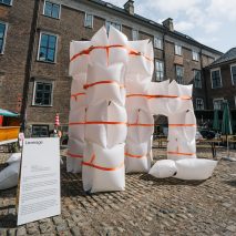 Chart Art Fair installs five “social architecture” pavilions in Copenhagen