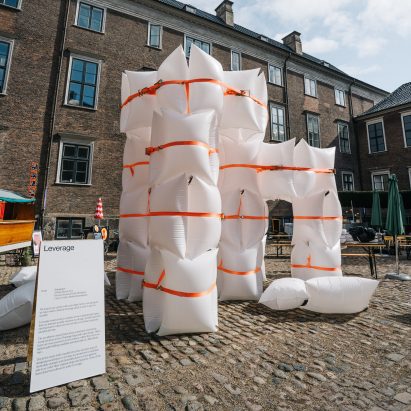 Chart Art Fair installs five “social architecture” pavilions in Copenhagen