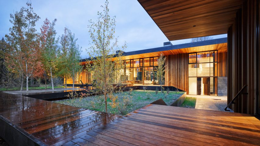 The Riverbend house