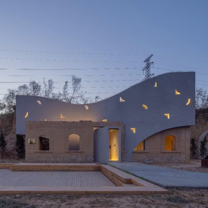Library in Ruins by Atelier XI