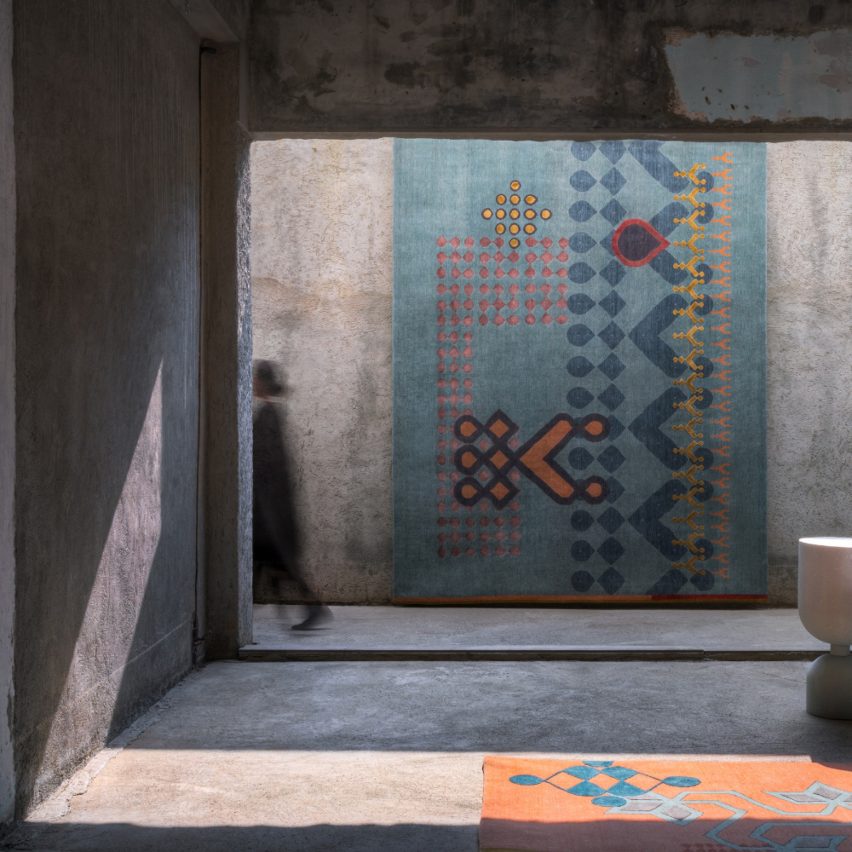 Kolam Carpets by Tania and Sandeep Khosla