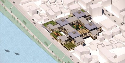 A housing project for the elderly in South Korea