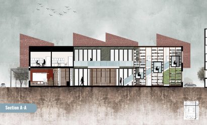 A multi-cultural centre by a student at Drexel University