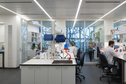 A laboratory interior