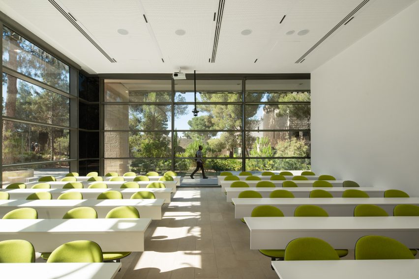A university classroom