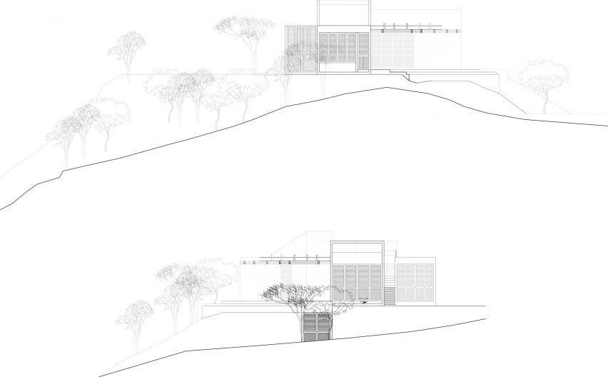 Casa del Sapo by Espacio 18 Arquitectura in Oaxaca plan