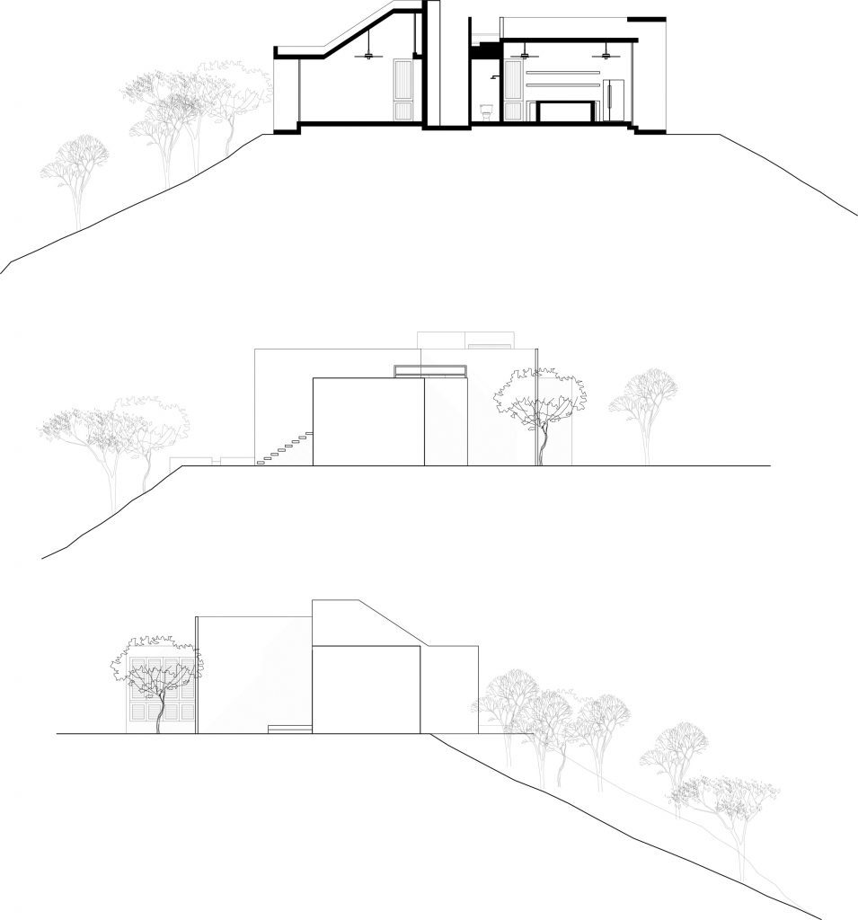 Casa del Sapo by Espacio 18 Arquitectura in Oaxaca, Mexico plan